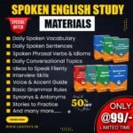 25 Spoken English Mastery E-Books Bundle | Skilly Learn – Complete Step-by-Step English Improvement Pack (Copy) (Copy)